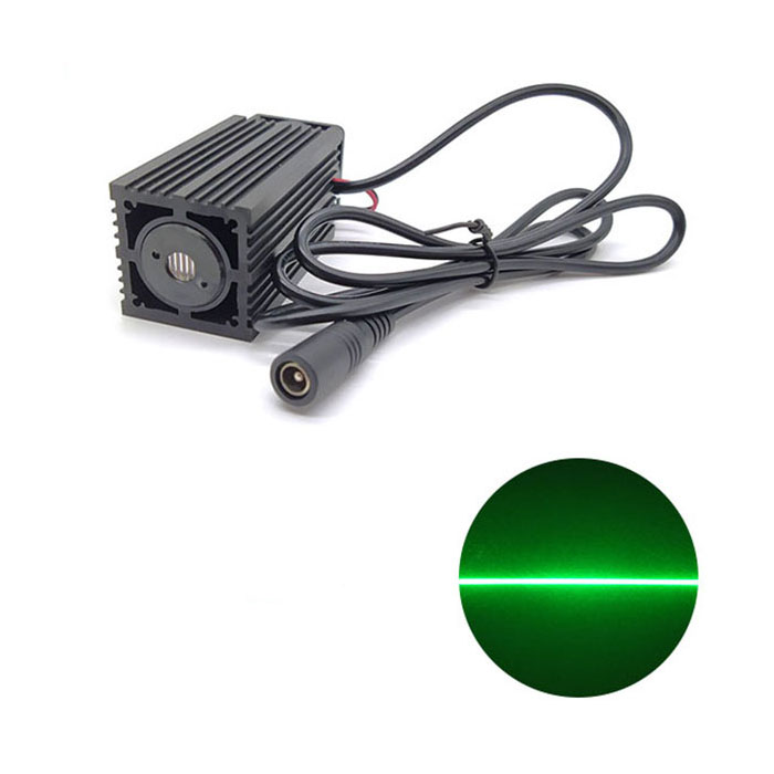 520nm 300mw~1000mw Green High power Line shape laser module with fan cooling